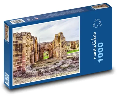 Produktbild von Puzzle 1000 Ayios Sozomenos - Ruinen Zyperns - martinpuzzle