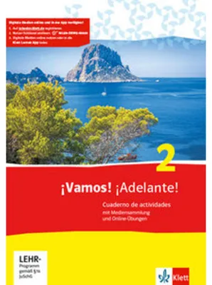 Produktbild von ¡Vamos! ¡Adelante! 2. Cuaderno de actividades mit Mediensammlung und Online-Übungen