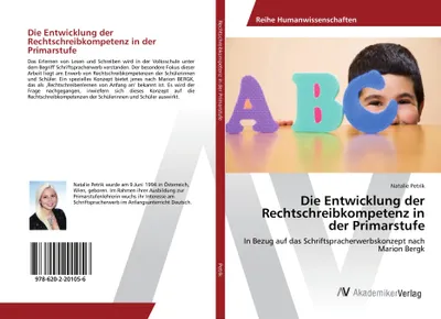 Produktbild von Die Entwicklung der Rechtschreibkompetenz in der Primarstufe