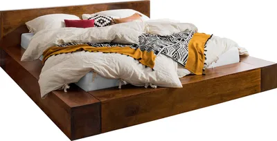 Produktbild von home24 Massivholzbett - Mango Massiv - 230 x 71 x 235 cm
