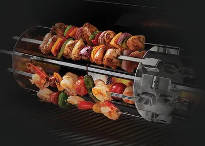 Produktbild von Napoleon Schaschlik-Set für Drehspieß mit 6 Spießen