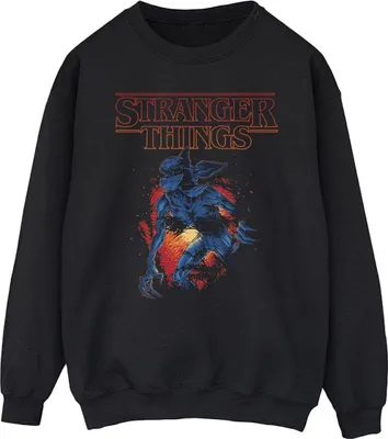 Produktbild von Netflix - "Stranger Things" Sweatshirt für Herren BI44985 (XL) (Schwarz)