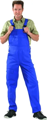 Produktbild von MG300 Latzhose, Farbe: kornblau, Größe: 98 256098