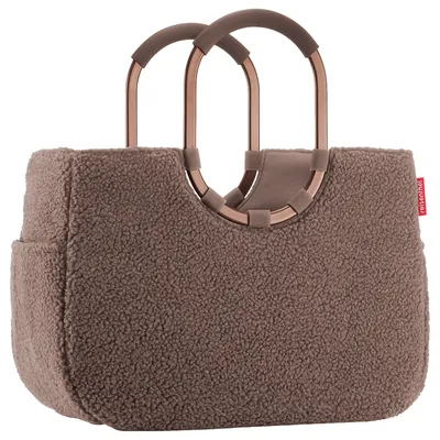 Produktbild von Reisenthel loopshopper L, Braun, Polyester, Stoffbeutel, Muster, 25 l, 460 mm