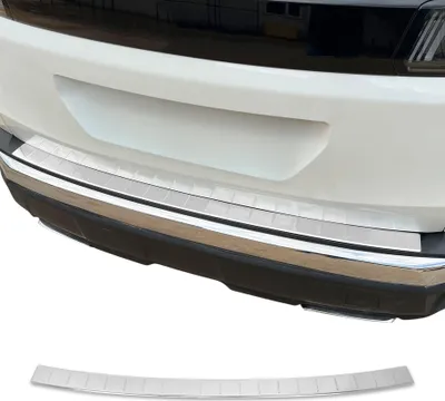 Image de Protection Seuil de Pare-chocs Arriére Pour Peugeot 3008 2 2016-2025 Acier