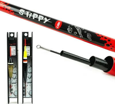 Produktbild von Fish-Xpro Festes Rutenset 4m – Teleskoprute – Felchen-Set – Angelset – inkl. 2 Angelgeräten