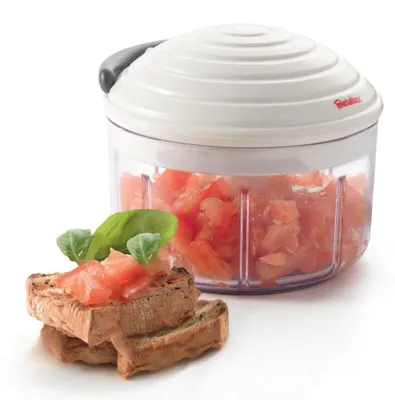 Hackmühle 0,9 L, Weiß/Transparent/Schwarz, 250 W, spülmaschinengeeignet