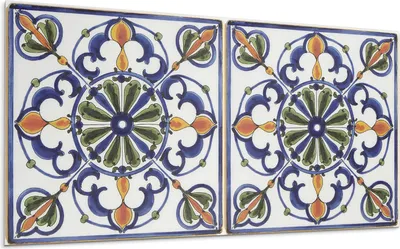 Produktbild von Pflanzenmuster Mit Ornamenten – Selbstklebende Fliesen – Wandverkleidung – Wandpaneel – PVC Fliesen – Vinylflisen – PCV Flisen – Selbstklebend – Wanddeko – 120 x 60 cm