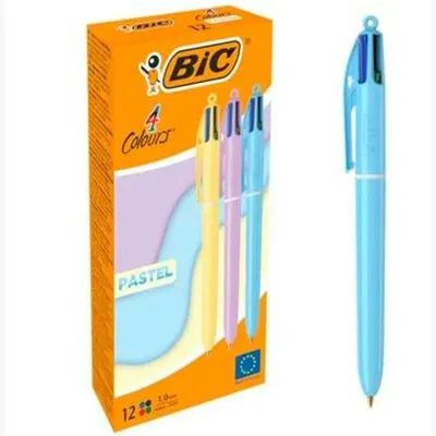 Zdjęcie produktu dla BIC 4 Colours, Wielobarwny, 12 szt., Średni