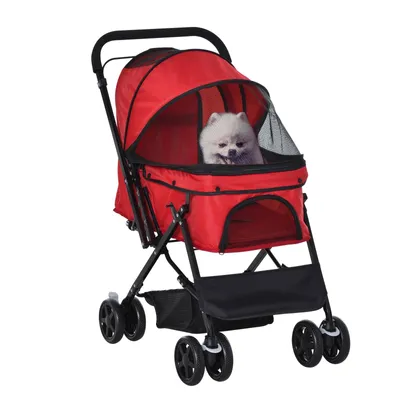 Produktbild von Hundebuggy Hundewagen Buggy kleine Hunde Katzen Haustierwagen Stroller