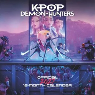 Obrázok produktu pre Brošúrový kalendár KPop Demon Hunters na rok 2027