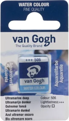 Produktbild von Van Gogh 20865061 Aquarellfarbe Ultramarine Deep 1 stk