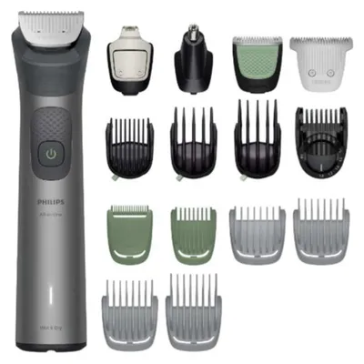Produktbild von Multifunktionstrimmer Philips Series 7000 17-in-1 MG7951/15, Akku, 120 Min. Laufzeit, Grau