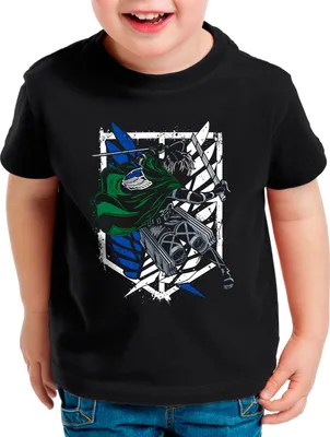 Produktbild von A.N.T. Flying Fight Kinder T-Shirt attack anime japan manga on titan aot