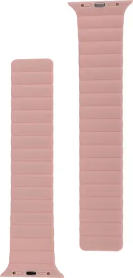 Produktbild von Watch Band für Apple Watch Ultra 49mm, Watch 45/44mm (Series 4-9), 42mm (Series 1-3) Magnetic Pink (20740)
