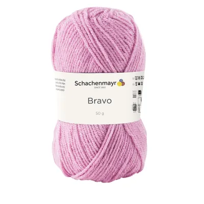 Immagine prodotto di Schachenmayr Bravo, 50 g di filato per maglieria a mano rosa lilla