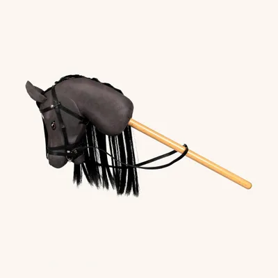 Image de ByASTRUP – Cheval sur bâton Thor – Noir