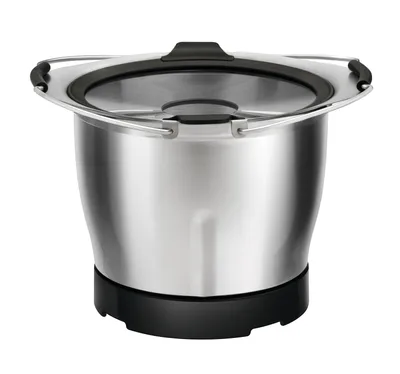 Obrázok produktu pre Moulinex XF38AE10, Misa, 0,8 L, Čierna, Nerezová oceľ, Sklo, Kov, Silikón, i-Companion, Companion, Companion XL HF805, Companion XL HF806, 180 mm