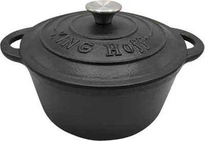 Obrázok produktu pre KINGHOFF KH-1476 liatinový hrniec 24cm 4L
