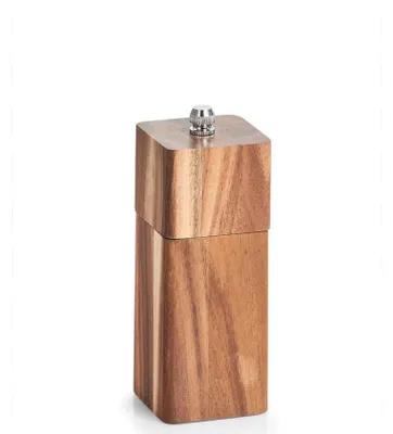 Produktbild von ZELLER 25567 Salz-/ Pfeffermühle aus Akazienholz, ca. 5 x 5 x 13,5 cm