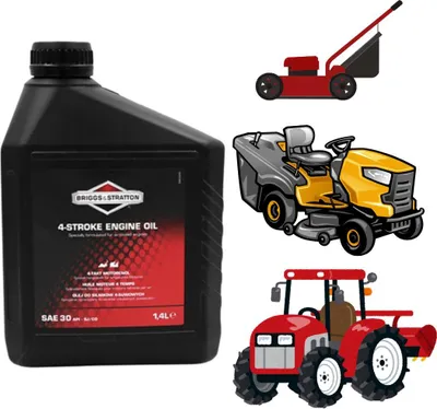 Produktbild von Olej do kosiarki SAE 30 715100006E BRIGGS & STRATTON 1.4L