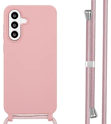Obrázok produktu pre imoshion Silikónové puzdro so šnúrou pre Samsung Galaxy A56 - pieskovo ružové