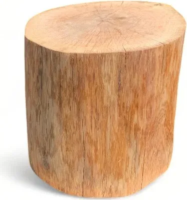 Produktbild von Eichenstumpf 26-32cm Durchmesser, Höhe 45cm, geölt, Eiche massiv, Massivholz, Couchtisch, Beistelltisch, Dekoständer, Naturprodukt, handgefertigt