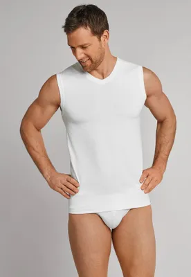 Produktbild von Schiesser Herren Tank Top weiss 8  ST