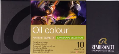 Produktbild von Rembrandt Ölfarben-Set Landschaftsauswahl | 10 x 15 ml