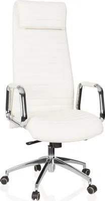 Obrázok produktu pre hjh OFFICE manažérske kreslo ASPERA 20 Ergonomické kancelárske kreslo s podrúčkami Kožené otočné kreslo do kancelárie, domácnosti