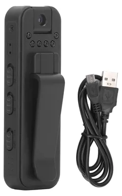 Produktbild von Täglicher Videorecorder, 1080P HD, Nachtvisuelle Körperkamera, Clip-Typ, drehbares Objektiv