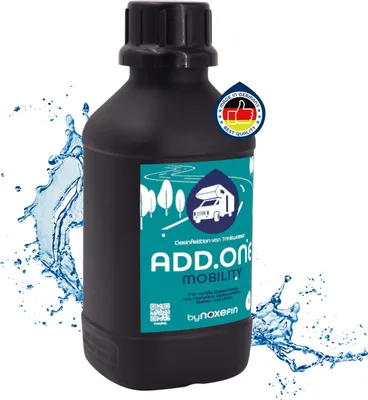 Zdjęcie produktu dla ADD.ONE Środek do czyszczenia wody pitnej, 1 litr Uzdatnianie wody dla łodzi, kempingów