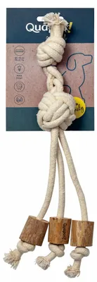 Productafbeelding van Quapas! Dog Toy Coffeewood Tripple