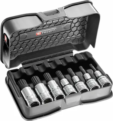 Produktbild von Facom Steckschluessel-Set 1/2Z XZN M6-M18