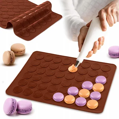Obrázok produktu pre MTSidea Silikónová forma na pečenie makróniek a sušienok