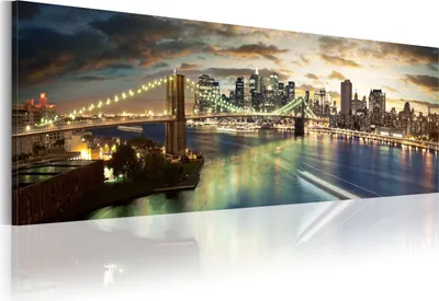 Produktbild von Modernes Wandbild 9020118 (120x40) - 1 Teilig Bilder Fotografie auf Vlies Leinwand Foto Bild Dekoration Wand Bilder Kunstdruck