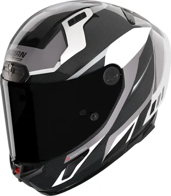 Zdjęcie produktu dla Kask Nolan X-804 RS Ultra Carbon Lesmo, szary/biały, rozmiar S (56)