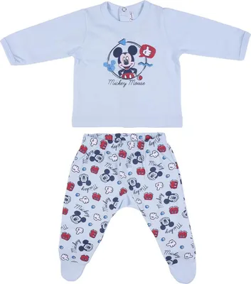 Produktbild von Disney Baby Mickey Mouse Babyoutfit für 1 Monat