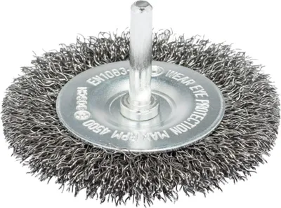 Image de Brosse circulaire pour perceuses, ondulée, 50 mm, 12 mm