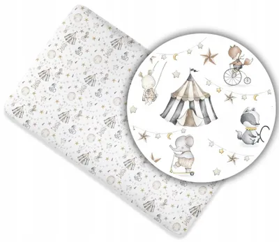 Produktbild von Spannbettlaken für Kinderbett 70x140 cm - 100% Baumwolle -
