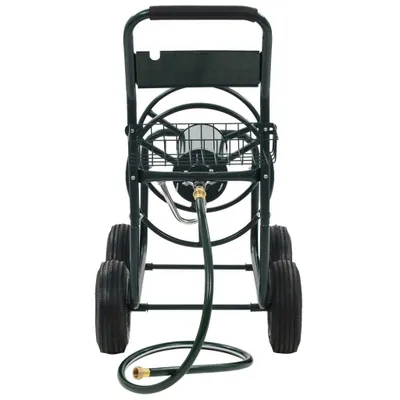 Immagine prodotto di Avvolgitubo da giardino con attacco da 1/2" 75 m in acciaio
