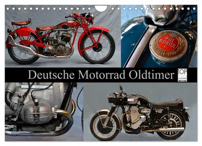 Produktbild von Deutsche Motorrad Oldtimer (Wandkalender 2027 DIN A4 quer), CALVENDO Monatskalender