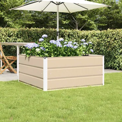 Obrázek produktu pro Maison Exclusive - Květináč Elfenbein 100 x 100 x 45 cm ocel