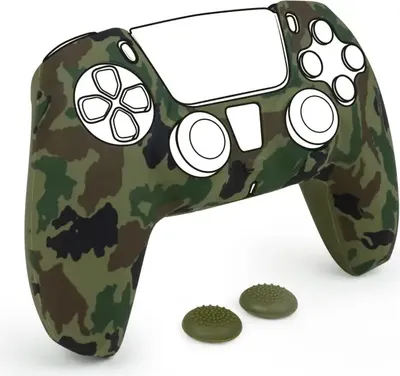 Zdjęcie produktu dla Rkawice silikonowe Protector Nacon BigBen PS5, Camo Green