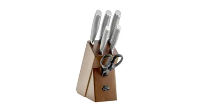 Produktbild von BALLARINI Messerblock "Tanaro" 7-teilig J35634