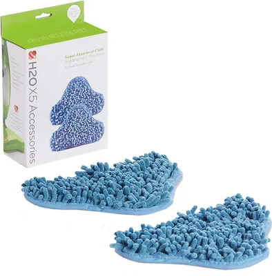 Immagine prodotto di Set di panni in microfibra per pulitori a vapore - 2 panni super assorbenti
