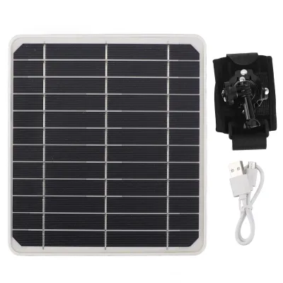 Immagine prodotto di pannello solare da 20 W con connessione USB tipo C DC, impermeabile, 5 V, 2 A, pannello solare portatile per zaino, bicicletta