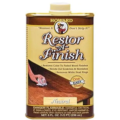 Produktbild von Howard Restor-A-Finish 236 ml NEUTRAL– Holzauffrischer zur Fleckenentfernung
