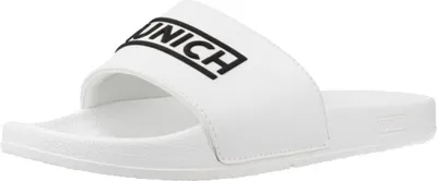 Produktbild von MUNICH FLAT SLIDER D LOGO WH Weiß