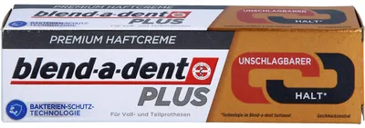 Produktbild von blend-a-dent Plus Bester Halt Haftcreme, 40 g Creme